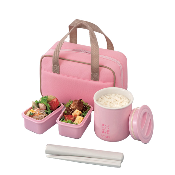Tiger Corporation LWR-A072 Thermal Lunch Box, Pink