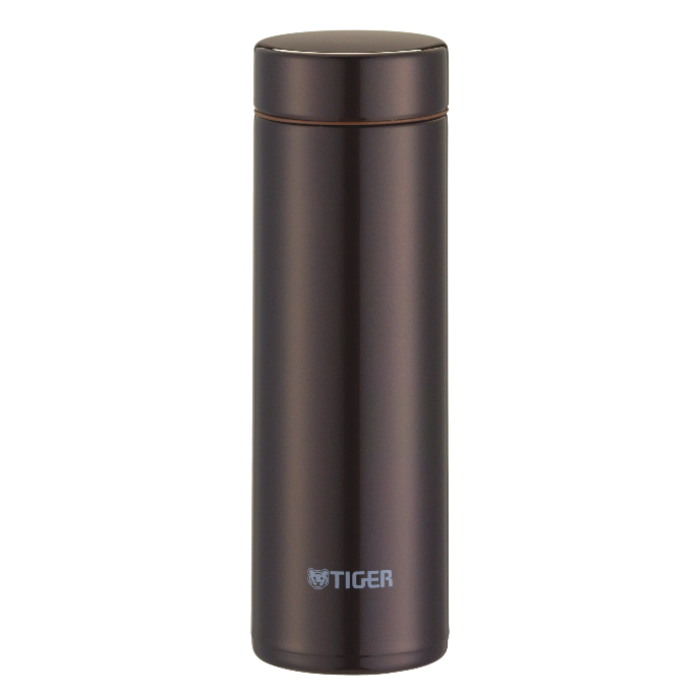 Tiger Thermos Water Bottle, 10.1 fl oz (300 ml), Screw, Mug Bottle, 6 Hours  Heat and Cold Retention, Home Tumbler, Matte Stainless Steel MMP-K030XM